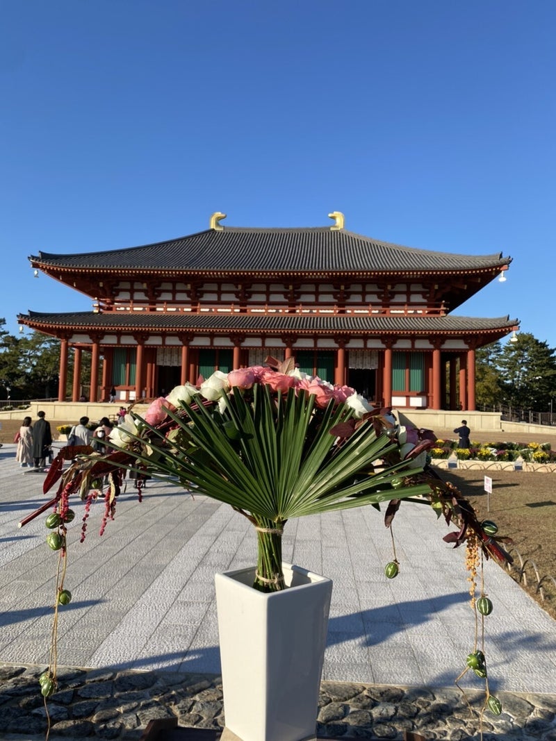 日本一の菊産地・奈良県、2万本の花で彩る世界遺産興福寺での「フラワーロス」イベント